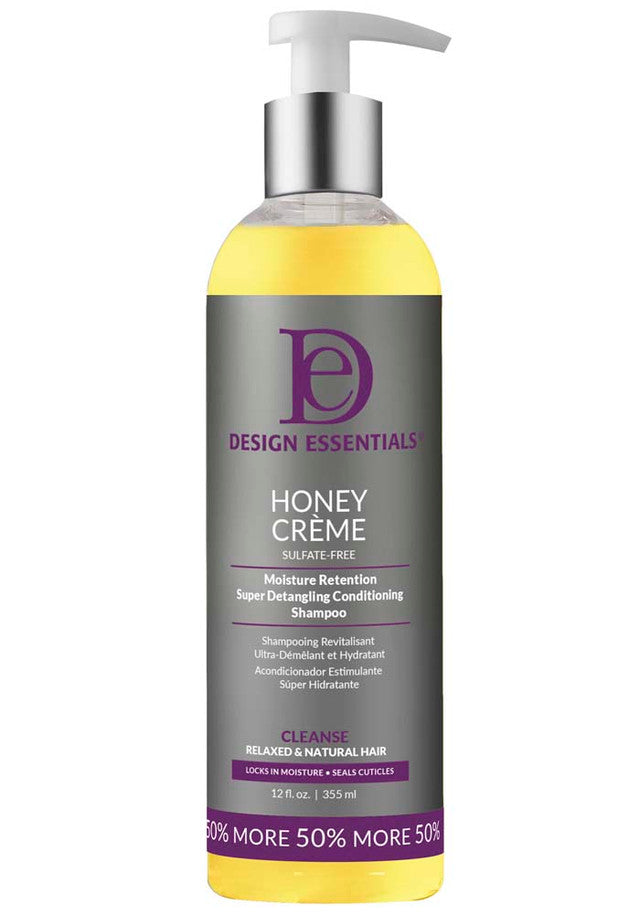 Honey Creme Moisture Retention Super Detangling Conditioning Shampoo - 12 oz